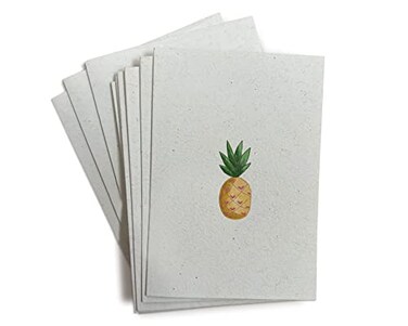 Sugartown Greetings Tropical Pineapple Note Cards 24 Blank Greeting Cards with Envelopes