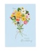UK Greetings On Your Birthday Greeting Card Happy Birthday Gifts HerHim Floral Design with Envelope 12 x 178 mm