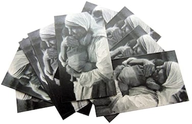Westmon Works Mother Teresa Holy Card Bulk Pack Catholic Saint of Calcutta Prayer on Back Set of 10