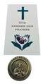 Westmon Works St Gerard Token and Prayer to Become Pregnant with Saint Prayer Holy Card Fertility Set