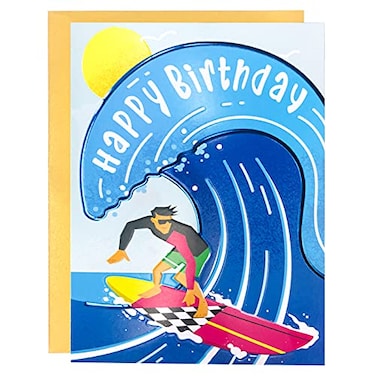 WRAPAHOLIC Birthday Card with Envelope Happy Birthday My Dude Perfect for Husband BF 59 Inch x 79 Inch