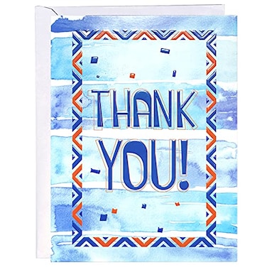 WRAPAHOLIC Thank You Card with Envelope Youre Appreciated Card 59 Inch x 79 Inch