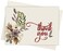 MPC Brands Funeral Thank You Cards Sympathy Bereavement Thank You Cards With Envelopes Message Inside Natural Floral 50 Natural