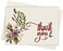 MPC Brands Funeral Thank You Cards Sympathy Bereavement Thank You Cards With Envelopes Message Inside Natural Floral 50 Natural