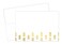 Great Papers! Great Papers Golden Pineapples Thank You Card 4875 x 3375 50 count