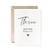 MAGJUCHE Third Anniversary Card Three Years Down Forever To Go Romantic 3rd Valentines Day Wedding Card For Husband Wife