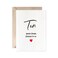 MAGJUCHE 10th Anniversary Card Ten Years Down Forever To Go Romantic Valentines Day Wedding Card For Husband Wife
