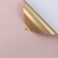BBJ WRAPS Double Sided Golden Flower Wrapping Paper Waterproof Gift Packaging Florist Bouquet Wraps 20 Sheets 236X236 Inch Pink