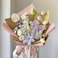 BBJ WRAPS Double Sided Golden Flower Wrapping Paper Waterproof Gift Packaging Florist Bouquet Wraps 20 Sheets 236X236 Inch Pink