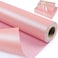 MAMUNU Pink Wrapping Paper Solid Color Shimmery PearlyLustre Shiny Pink Gift Wrap Paper Gift Wrapping Paper Roll for Birthday Wedding Baby Shower Valentines Day Mothers Day 17 Inch 33 Feet