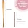 Ribbli Reversible Christmas Wrapping Paper Rolls Nutcracker and Candy Cane Pink Gift Wrapping Paper17 Inch x 33 Feet