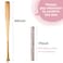 Ribbli Reversible Christmas Wrapping Paper Rolls Nutcracker and Candy Cane Pink Gift Wrapping Paper17 Inch x 33 Feet