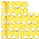 WRAPAHOLIC Duck Wrapping Paper Roll Mini Roll 17 Inch x 165 Feet Adorable Ducks in Bright Yellow Wrapping Paper Perfect for Kids Boy Girl Birthday Baby Shower