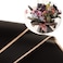 XICHEN 20 Sheets Pure color Waterproof gold edge Flower Wrapping PaperFlorist Bouquet SuppliesDIY CraftsGift Packaging or Gift Box Packaging 228x228InchDark night black