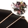 XICHEN 20 Sheets Pure color Waterproof gold edge Flower Wrapping PaperFlorist Bouquet SuppliesDIY CraftsGift Packaging or Gift Box Packaging 228x228InchDark night black