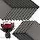 BBJ WRAPS Black Flower Wrapping Paper Waterproof Floral Bouquet Wraps Korean Paper wrap Florist Supplies 20 Counts Black