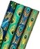 WRAPAHOLIC 30 Inch Peacock Christmas Wrapping Paper Roll Jumbo Roll Green Peacock Elements Patterns with Metallic Foil Shine 4 Rolls 30 Inch x 120 Inch Per Roll