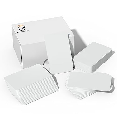 Timeskey NFC 100 Pieces NTAG216 Tags NTAG216 Chips NFC Tags NFC Card NFC Business Card NTAG216 Cards NFC Tag iPhone Compatible with All NFC Enabled Smartphones and Devices