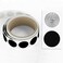 Timeskey NFC 20pcs Ntag213 NFC Chip Black Sticker Tags 144 Bytes Compatible with All NFCEnabled Smartphones