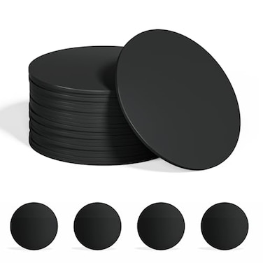 K LAKEY 30pcs NFC Tags Black NFC Tag NTAG215 NFC Cards Blank NFC Chips Programmable NFC 215 Tag Rewritable NFC Card 504 Bytes Compatible with TagMo and NFC Enabled Phones and Devices