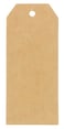 CleverDelights Kraft Price Tags 35 x 15 100 Pack Large Gift Tags