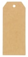 CleverDelights Kraft Price Tags 35 x 15 100 Pack Large Gift Tags