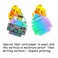 Waxvery Duck Tags Youve Been Ducked Cute Duck Ducking Game Cards 35 Pack 3x24Inches with Round Hole and Rubber Bands