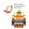 Waxvery Duck Tags Youve Been Ducked Cute Duck Tag Duck Ducking Game Card 35 Pack 28 x 24 with Round Hole and Rubber Bands Duck Design and SUV Car