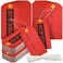 Teling Out of Service Tags Red Tags Maintenance Required Label with Cotton String 8 Inch Tag200 Pack
