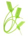 XF-Vel Plastic Security Seals Disposable Tags Safety Padlocks Zip Ties Numbered 984 inches Green 200 pcs per Bag
