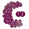 StayMax Plastic ID Number Tags Engraved Tags Key Tags Without Key Rings 150 Purple