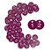 StayMax Plastic ID Number Tags Engraved Tags Key Tags Without Key Rings 150 Purple