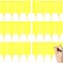 Youyole 200 Pieces Plastic Tags Waterproof Plastic Seal Shipping Tags Logistics Use Big Sign Tie Large Label Tie 250 mm Total Length Yellow 228 x 394 Inches