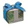 RainCaper Decorative Fine Art NonStick Note Cube Paper Pad 4Inch 700 Sheets Memo Cube with Thick Pages Matching Ribbon Beautiful Desk Display Box Monet Artists House