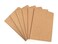 ALIMITOPIA Pocket Notebook 6 pack Brown Softcover Threadbound Small Notebook Journal Diary Memo NotePadA6 Size4X5530 sheetsDot Grid Pages