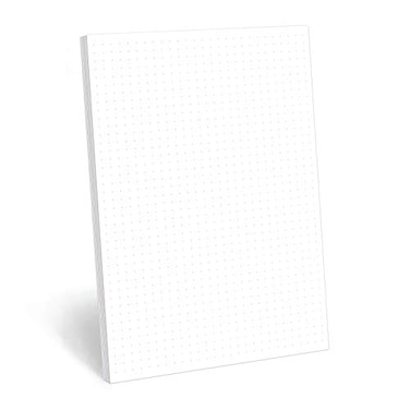321Done Dot Grid Notepad Memo Writing Pads 50 TearOff Sheets 55x85 Notepads 15 Dots Note Pads Note Paper Scratch Pad White 70 lb Paper Chipboard Backing Made in USA