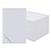 zmybcpack 10 Pack Memo Pads 55x85 Inch White Note Pads Scratch Pads Writing pads 100 Sheets Each Pad