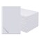 zmybcpack 10 Pack Memo Pads 55x85 Inch White Note Pads Scratch Pads Writing pads 100 Sheets Each Pad