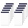 Aidunmis 10 Pack Small Notepads Refills Memo Pads 3 x 5 Inch Tear off Notepad Lined Writing Note Pads with 50 Sheets Note Pad Paper in Each Pad Mini Pocket Notebook Refills for Taking Notes Reminders