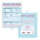 Knock Knock 1Count Paper Tantrum Note Pad Funny Office Notepads Checklist Nifty Notes Pastel 4 x 525inches