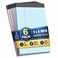 1InTheOffice Note Pads 5x8 Small Notepad Narrow Assorted Pastel 50 SheetsPad 6 PadsPack