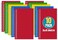 1InTheOffice Wirebound Spiral Memo Books Memo Pads 3 x 5 College Ruled Small Notepad 3x5 Assorted 75 SheetsPad 10 PadsPack