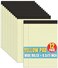 1InTheOffice Yellow Legal pads 85 x 11 Perforated Wide Ruled Writing Pads Yellow Legal Pads 50 Sheets per Notepads 12Pack