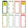 Modern Shop 8 Magnetic Notepads Notepads for Grocery List Shopping List ToDo List Reminders Strong Magnetic Back Memo Notepad with Realistic Fruit Designs 25 Sheets per Pad 75 x 35 inch 8 Pack