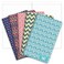Elan Publishing Field NotebookJournal 5x8 Ikat Patterns Lined Memo Book Pack of 5
