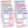 Glenmal 6 Pack to Do List Notepad Undated to Do List Notebook Daily Planner Notepad 180 Sheets for Adult Student Office School Home Supplies 78 x 52 InchCuteCute Color