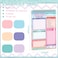 Glenmal 6 Pack to Do List Notepad Undated to Do List Notebook Daily Planner Notepad 180 Sheets for Adult Student Office School Home Supplies 78 x 52 InchCuteCute Color
