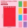 Hooqict 24 Pack Small Pocket Notebook Mini Notebooks Bulk Small Spiral Notepads with 8 Colors Memo Note Pads for Kids Work Office School 39 x 24 Inches