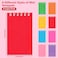 Hooqict 24 Pack Small Pocket Notebook Mini Notebooks Bulk Small Spiral Notepads with 8 Colors Memo Note Pads for Kids Work Office School 39 x 24 Inches