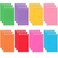 Hooqict 24 Pack Small Pocket Notebook Mini Notebooks Bulk Small Spiral Notepads with 8 Colors Memo Note Pads for Kids Work Office School 39 x 24 Inches